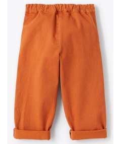 Pantaloni Baggy in Gabardine