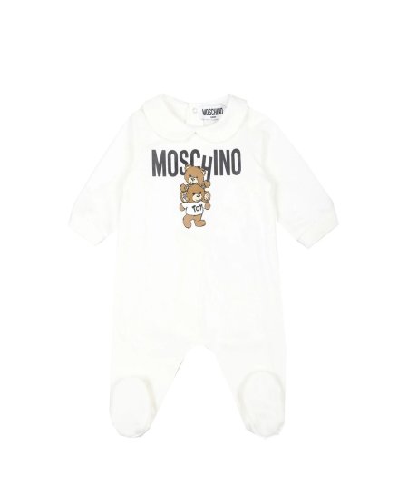 Tutina Neonato con Stampa Due Teddy Bears