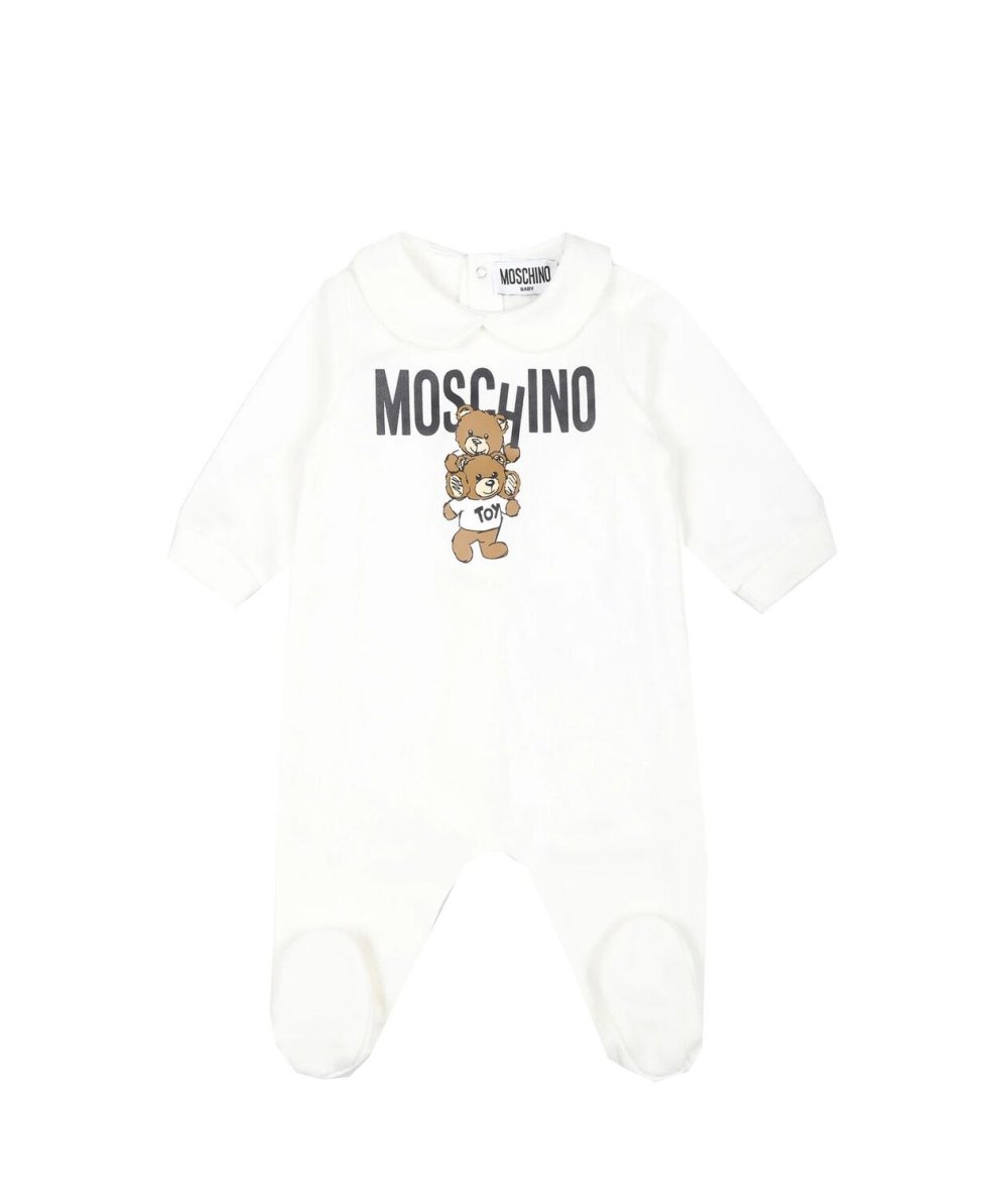 Tutina Neonato con Stampa Due Teddy Bears