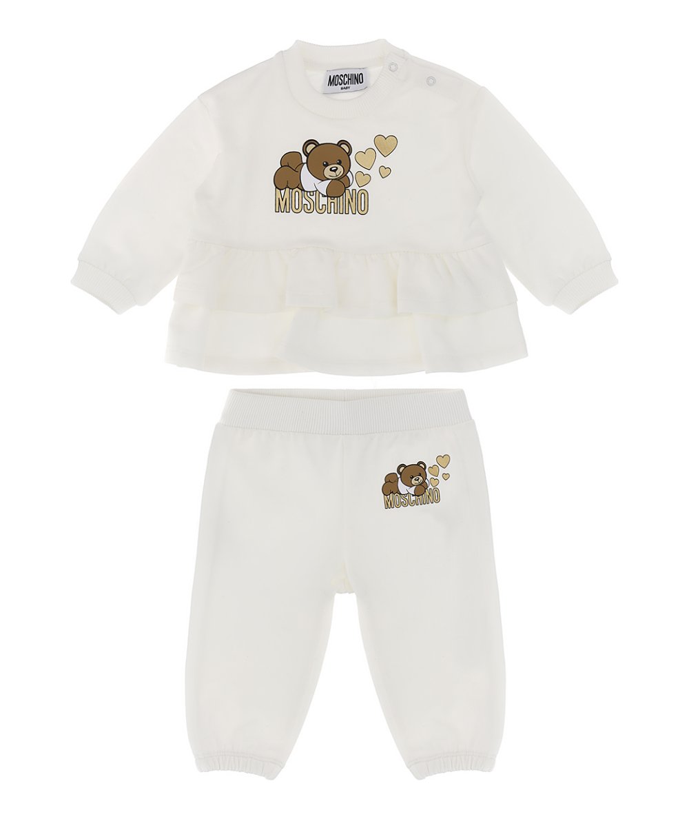 Completo Neonata Teddy Bear Cuori