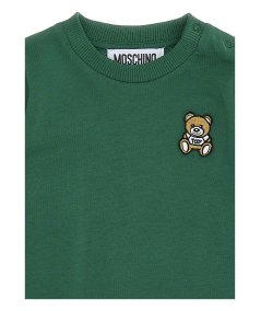 T-Shirt Manica Lunga Neonato Logo Teddy Bear