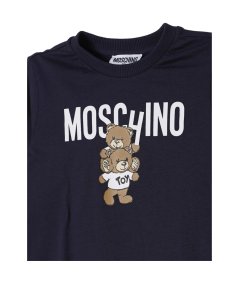 T-Shirt Manica Lunga con Stampa Teddy Bear Bambino