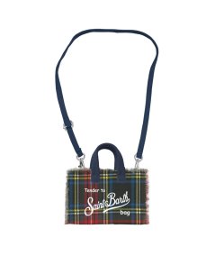 Borsa a Tracolla Phone Bag Bambina  Tartan Trtn61 Emb