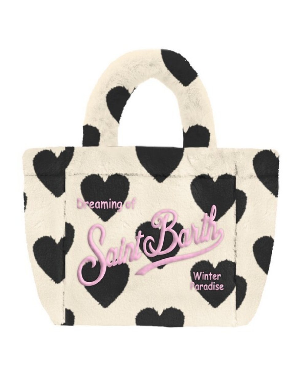 Borsa Colette Fur Hearts con Ricamo Logo