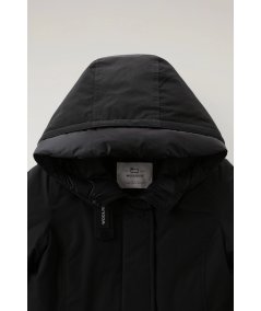 Arctic Parka da bambina in Ramar Cloth Nero