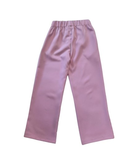 Pantalone Palazzo con Elastico in Vita Bambina