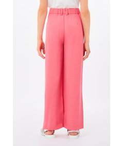 Pantalone Palazzo Bambina Ampio con Pinces