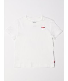 Tshirt Bambino Bianco con Logo Rosso