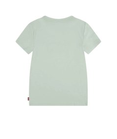 Tshirt Bambina  Verde Menta con Logo Frontale