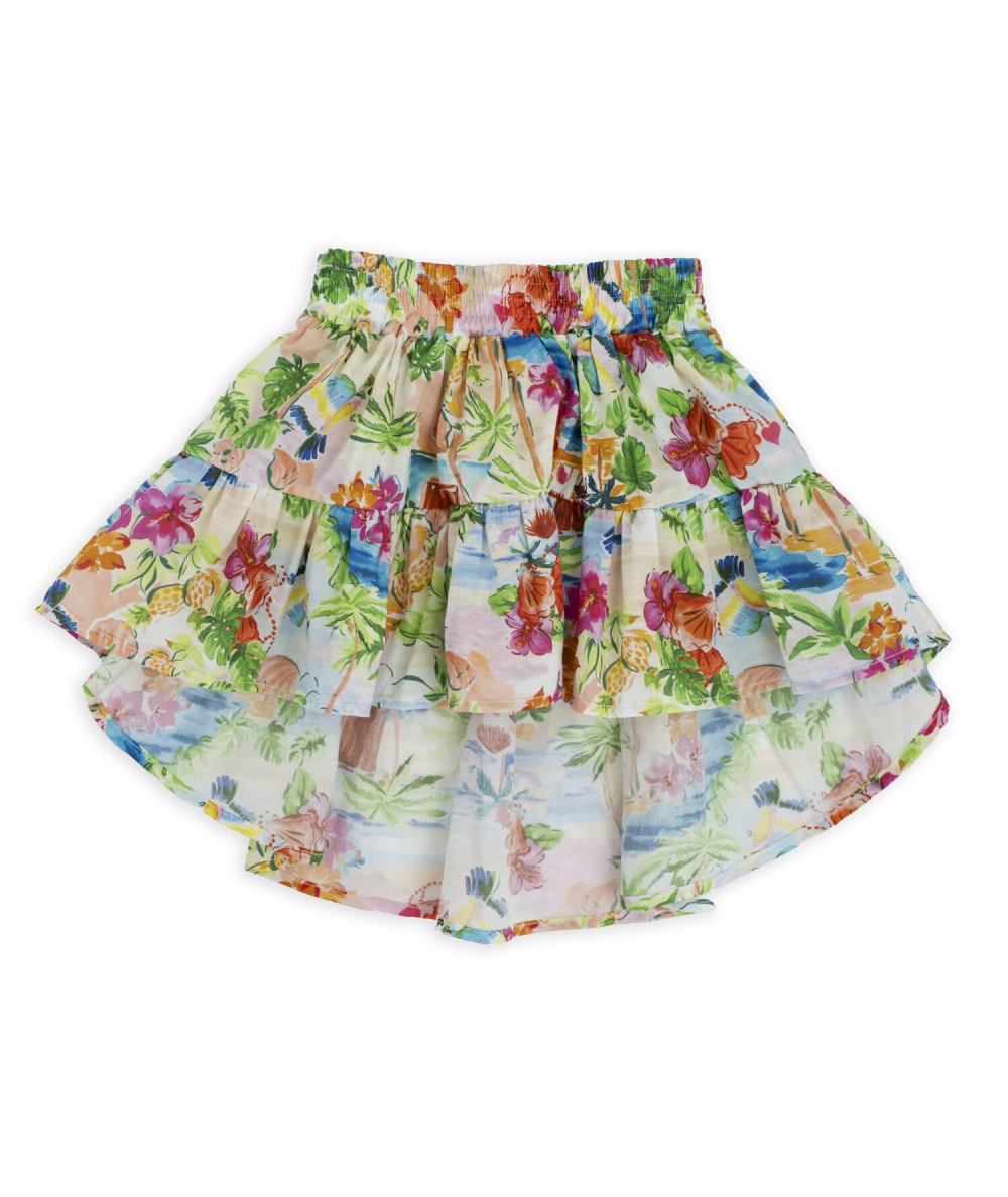 Gonna Bambina Multicolore a Fiori