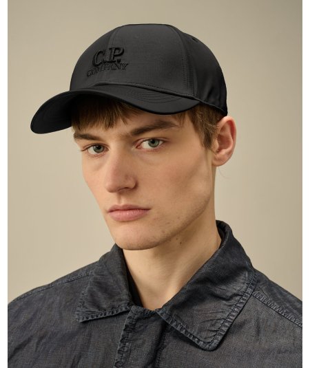 Cappello con Visiera in Cotone Logo Ricamato