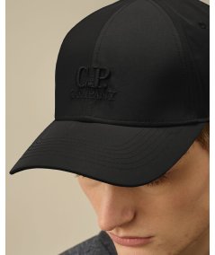 Cappello con Visiera in Cotone Logo Ricamato
