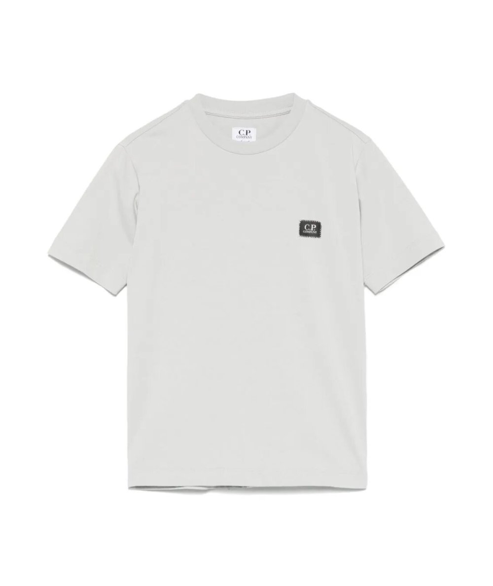 T-shirt Manica Corta con Patch Logo