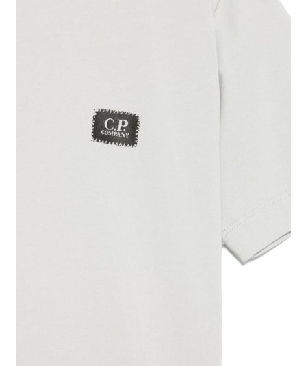 T-shirt Manica Corta con Patch Logo