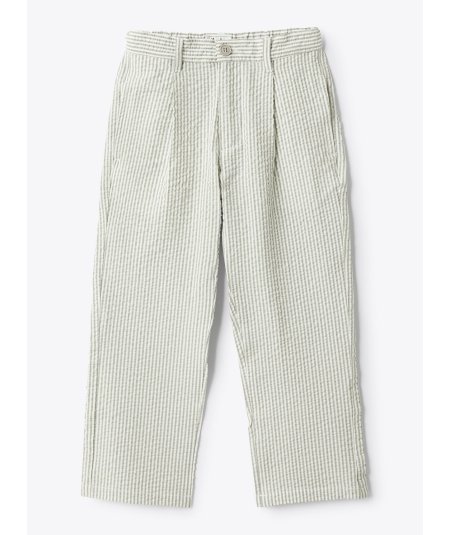 Pantalone in Seersucker a Righe