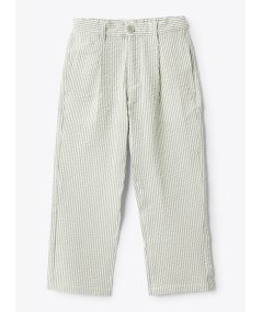 Pantalone in Seersucker a Righe