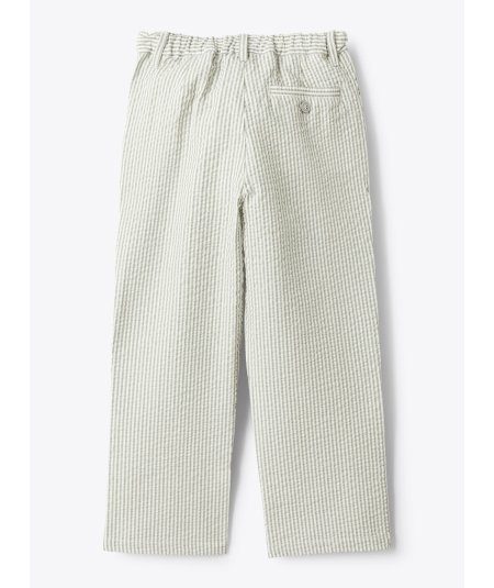 Pantalone in Seersucker a Righe