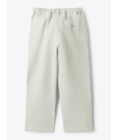 Pantalone in Seersucker a Righe