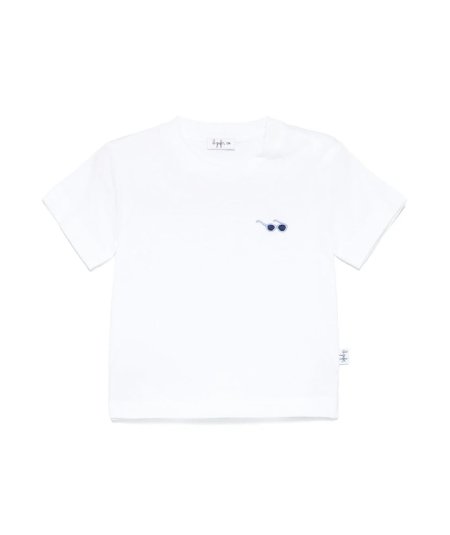 T-shirt in Jersey Con Ricamo