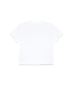 T-shirt in Jersey Con Ricamo