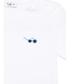 T-shirt in Jersey Con Ricamo