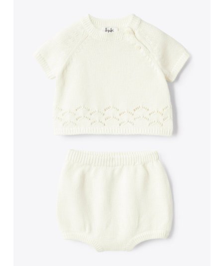 Completo in Cotone Organico Lavorazione in Maglia