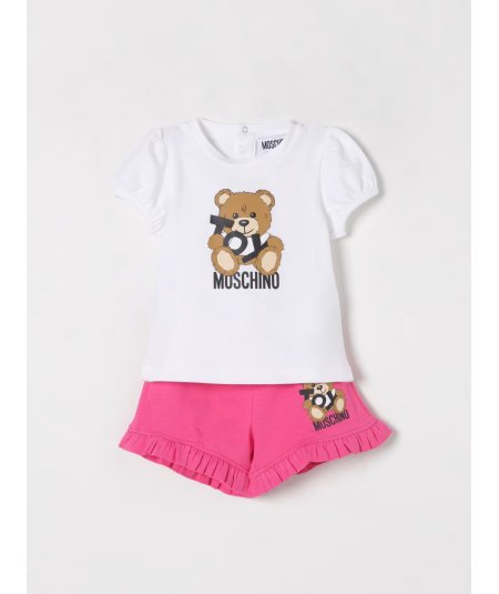 Completo con Stampa Teddy Toy Neonata