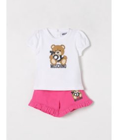 Completo con Stampa Teddy Toy Neonata