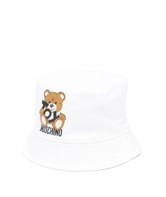 Cappello Bucket con Stampa Teddy Bear Unisex