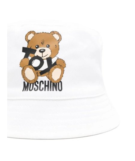 Cappello Bucket con Stampa Teddy Bear Unisex