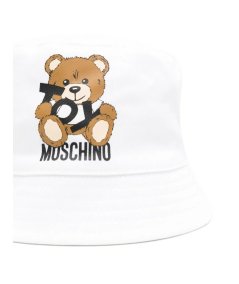 Cappello Bucket con Stampa Teddy Bear Unisex