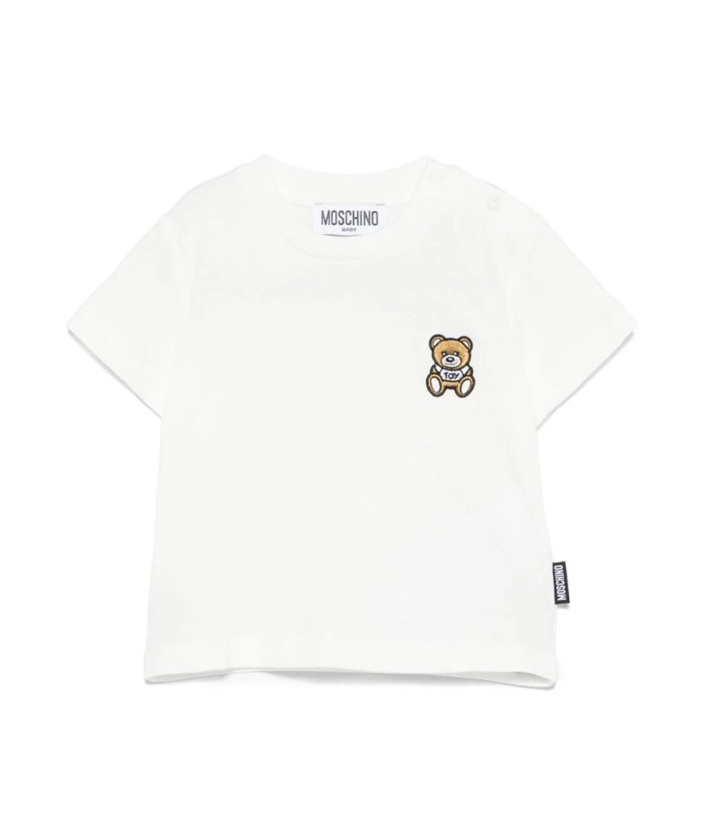 T-shirt Manica Corta con Stampa Teddy Bear Unisex