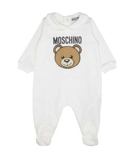 Tutina Maniche Lunghe con Stampa Teddy Unisex