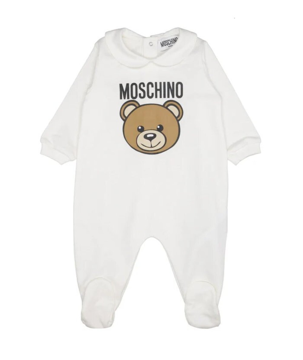 Tutina Maniche Lunghe con Stampa Teddy Unisex