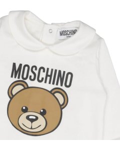 Tutina Maniche Lunghe con Stampa Teddy Unisex