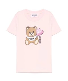 T-shirt Girocollo con motivo Teddy Bear Bambina