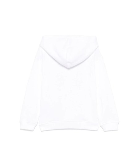 Felpa con Cappuccio e Stampa Logo Frontale Unisex