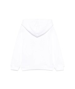 Felpa con Cappuccio e Stampa Logo Frontale Unisex