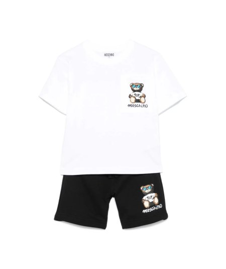 Completo T-shirt Girocollo e Short Elasticizzato Bambino