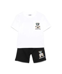 Completo T-shirt Girocollo e Short Elasticizzato Bambino