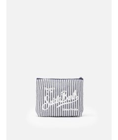 Pochette Aline con Logo Linen Stripes 6110 Emb
