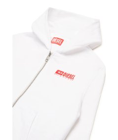 Felpa con Cappuccio e Logo Degradé Bambino