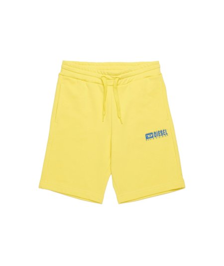 Shorts in Felpa con Logo Degradé Bambino