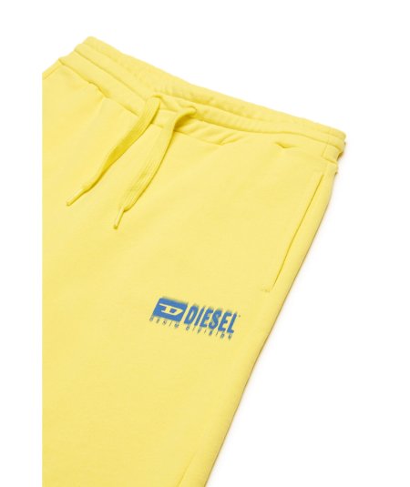 Shorts in Felpa con Logo Degradé Bambino