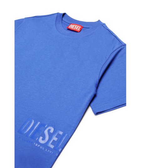T-shirt con Logo Laterale Bambino