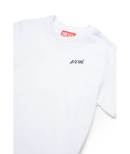 T-shirt con Grafica Diesel Bambino