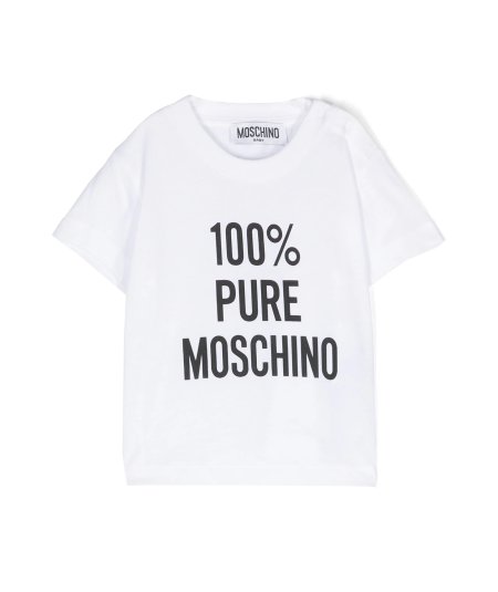 T-Shirt Girocollo con Stampa Grafica Bambina