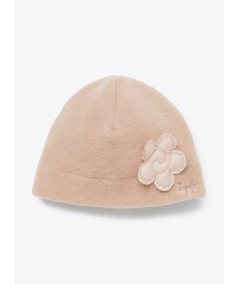 Cappello Bambina in Pile con Applicazione