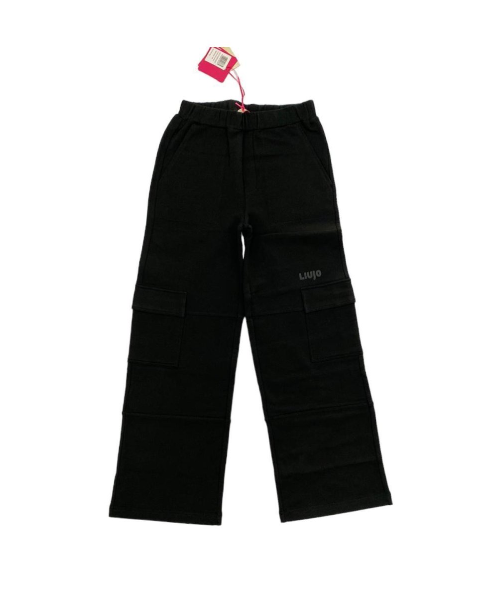 Pantalone Bambina in Felpa Cargo