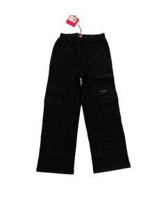 Pantalone Bambina in Felpa Cargo